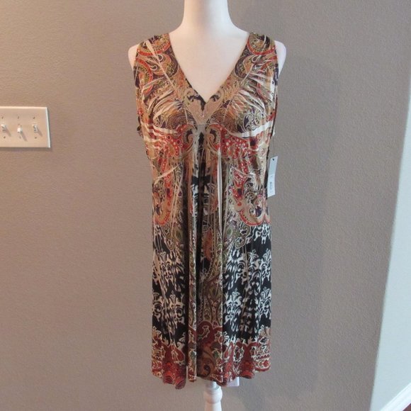 Apt 9 Paisley Dress Size - Picture 1 of 9